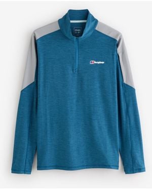Berghaus Farndale Long Sleeve Tech T-Shirt - Blue