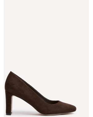 Linzi Agenda Block Heel Courts - Brown