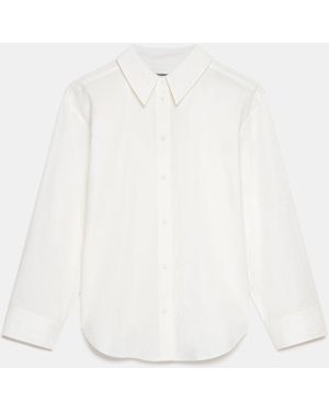 Mint Velvet Mint Velvet Oversized Tailored Shirt - White