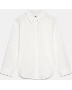 Mint Velvet Oversized Tailored Shirt - White