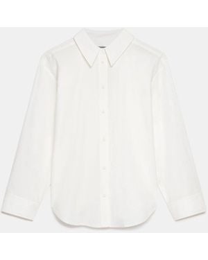Mint Velvet Oversized Tailored Shirt - White