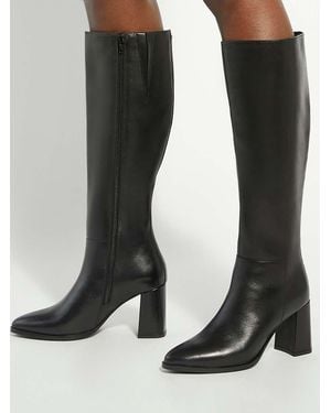 dunelondon Dune London Salla Knee High Boots - Black