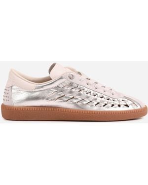 Bronx Bobbie Woven Sneakers - White