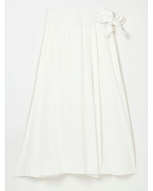 FatFace Fatface Beachwear Wrap Skirt - White