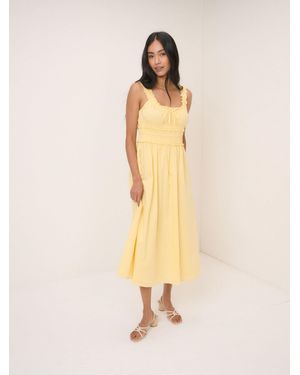Nobody's Child Nobodys Child Sleeveless Ariel Midi Dress - Natural