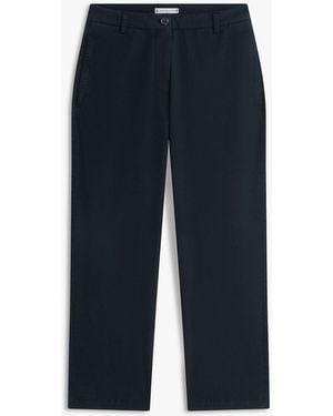 Tommy Hilfiger Washed Slim Straight Leg Chinos - Blue
