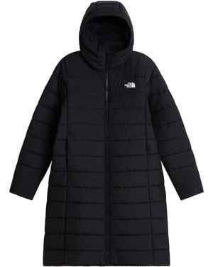 The North Face Aconcagua Long Hooded Puffer Jacket - Blue