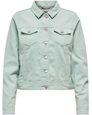 ONLY Comfort Stretch Classic Denim Jacket - Blue