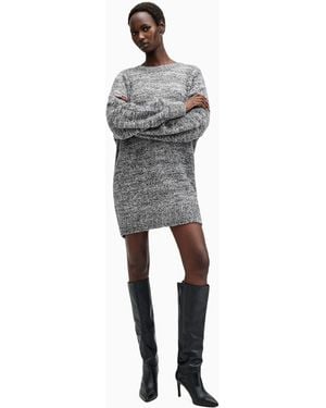 AllSaints Allsaints Dazzle Sweater Dress - White