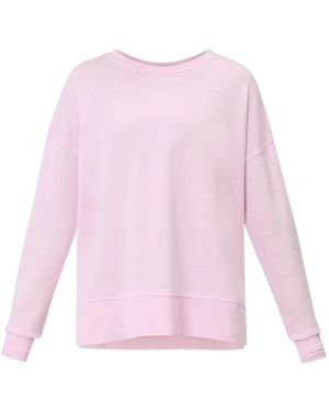 Sweaty Betty After Class Longline Sweatshirt - Pink