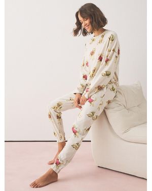 Next Oatmeal Charlie The Cockapoo Long Sleeve Pajamas - Natural