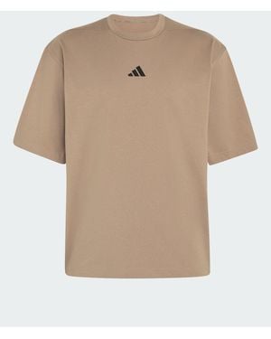 adidas Primelift Workout Oversize T-Shirt - Natural