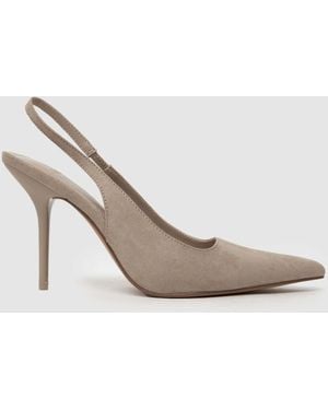 schuh Sade Pumps Mit Fersenriemen - Weiß