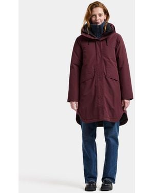 Didriksons Lilian Waterproof Coat - Red