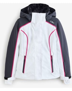 CMP Fix Hood Peony Ski Jacket - Blue