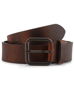 Jones Bootmaker Jones Bootmaker Urien Leather Belt - Brown