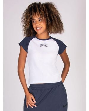 Pineapple Raglan T-Shirt - White
