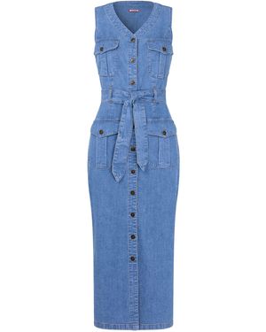 Joe Browns Dreamer Denim Dress - Blau