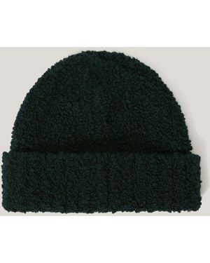 Jigsaw Boucle Beanie - Black