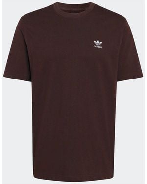 adidas Originals Trefoil Essentials T-Shirt - Brown