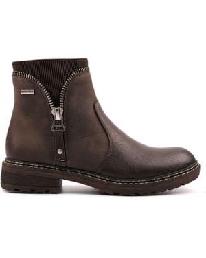Lunar Kimmy W/Proof Ankle Boots - Brown