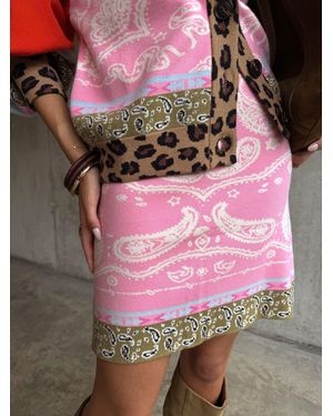 Never Fully Dressed Bandana Jake Skirt - Pink