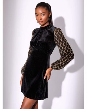 black sequin lipsy dress Buy Lipsy Black Sequin Long Sleeve Belted Shirt Midi Dress from Next USA