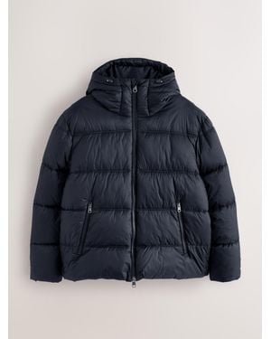 Next Shower Resistant Puffer Jacket - Blue