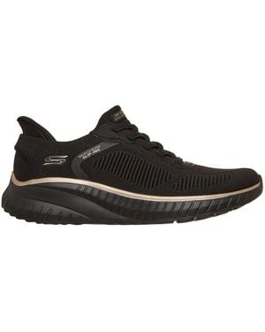 Skechers Bobs Sport Squad Chaos Shoes - Black