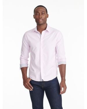UNTUCKit Wrinkle-Free Slim Fit Douro 100% Cotton Shirt - White