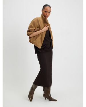 River Island Premium Maxi Skirt - Brown