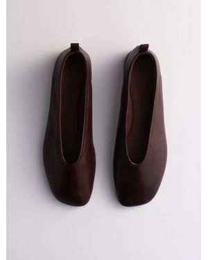 The Set Premium Square Toe Ballet Shoes - Multicolor