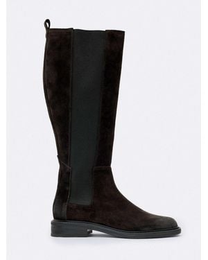 AllSaints Allsaints Bales Suede Boots - Black