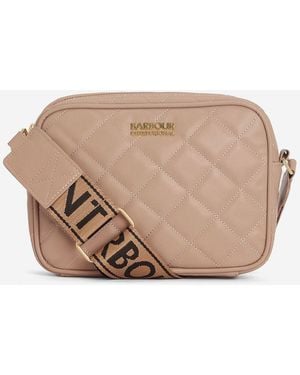 Barbour Quilted Sloane Crossbody Bag - Natural
