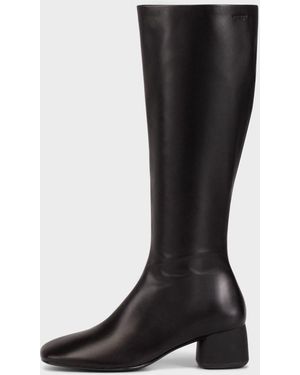 Vagabond Shoemakers Livia Leather Knee High Boots - Black