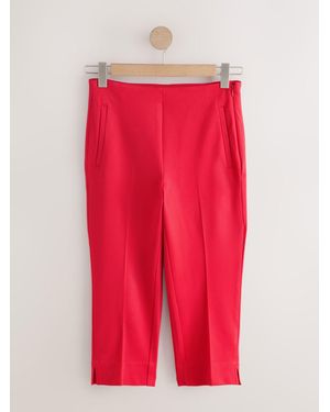 Next Sculpting Capri Trousers - Red
