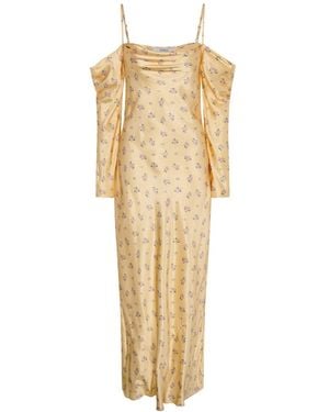 OMNES Munique Maxikleid - Mettallic
