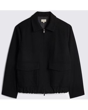 Moss Blouson Jacket - Black