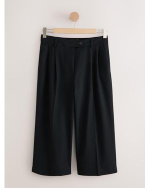 Next Tailored Culottes With Wool - Black