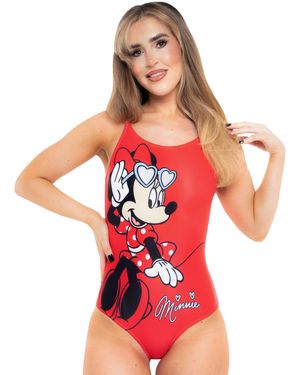 Character Minnie Mouse Swimsuit - Red