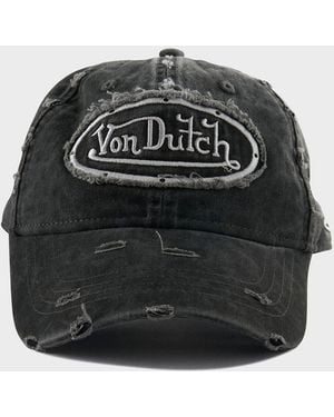 Von Dutch Busted Dad Cap - Black