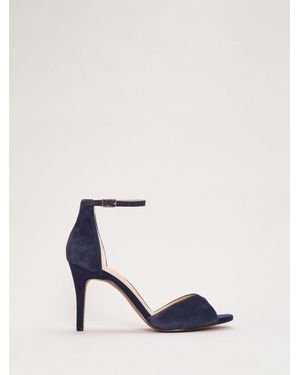 Phase Eight Suede Sandals - White