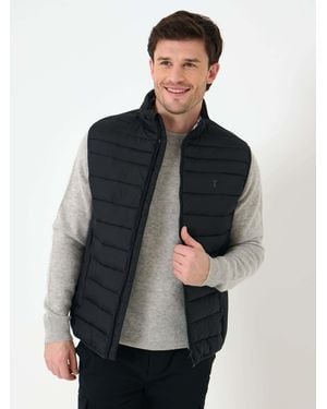 Saltwell Quilted Puffer Gilet - Gray