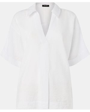 Whistles Sasha Relaxed Shirt - White