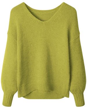 Joe Browns Oh So Cosy V-Neck Jumper - Green