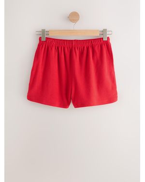 Next Towelling Shorts - Red