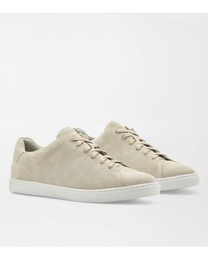 Peter Millar Vantage Lite Suede Sneakers - Natural