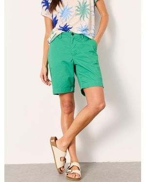 FatFace Fatface Sandown Longline Chino Shorts - Green