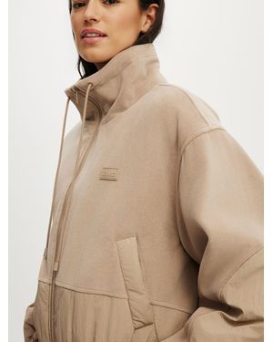 Cotton On Polar Fleece Padded Jacket - Natural