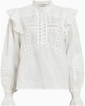 AllSaints Allsaints Heather Top - White